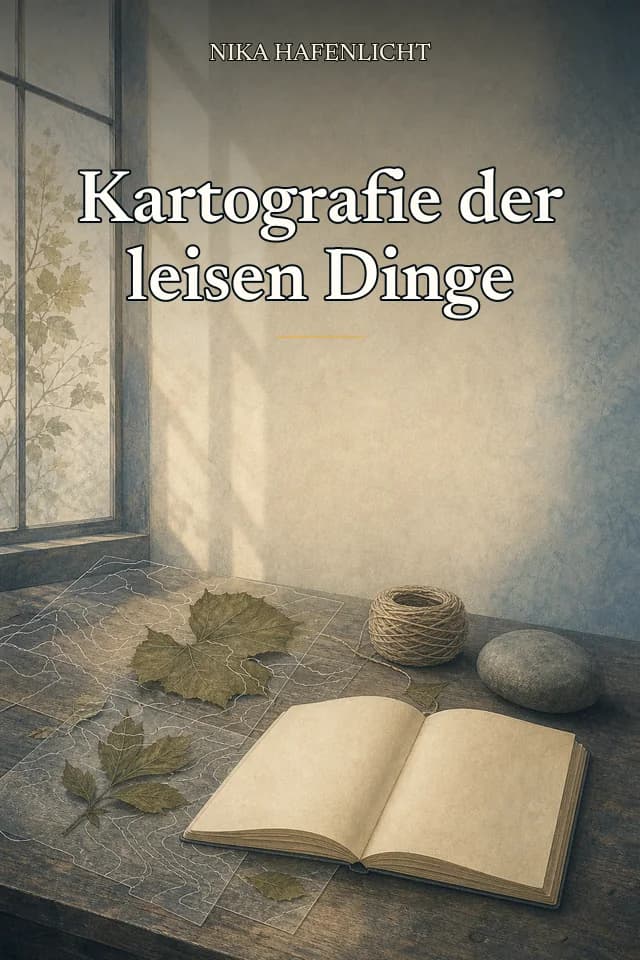 Buchcover von Kartografie der leisen Dinge